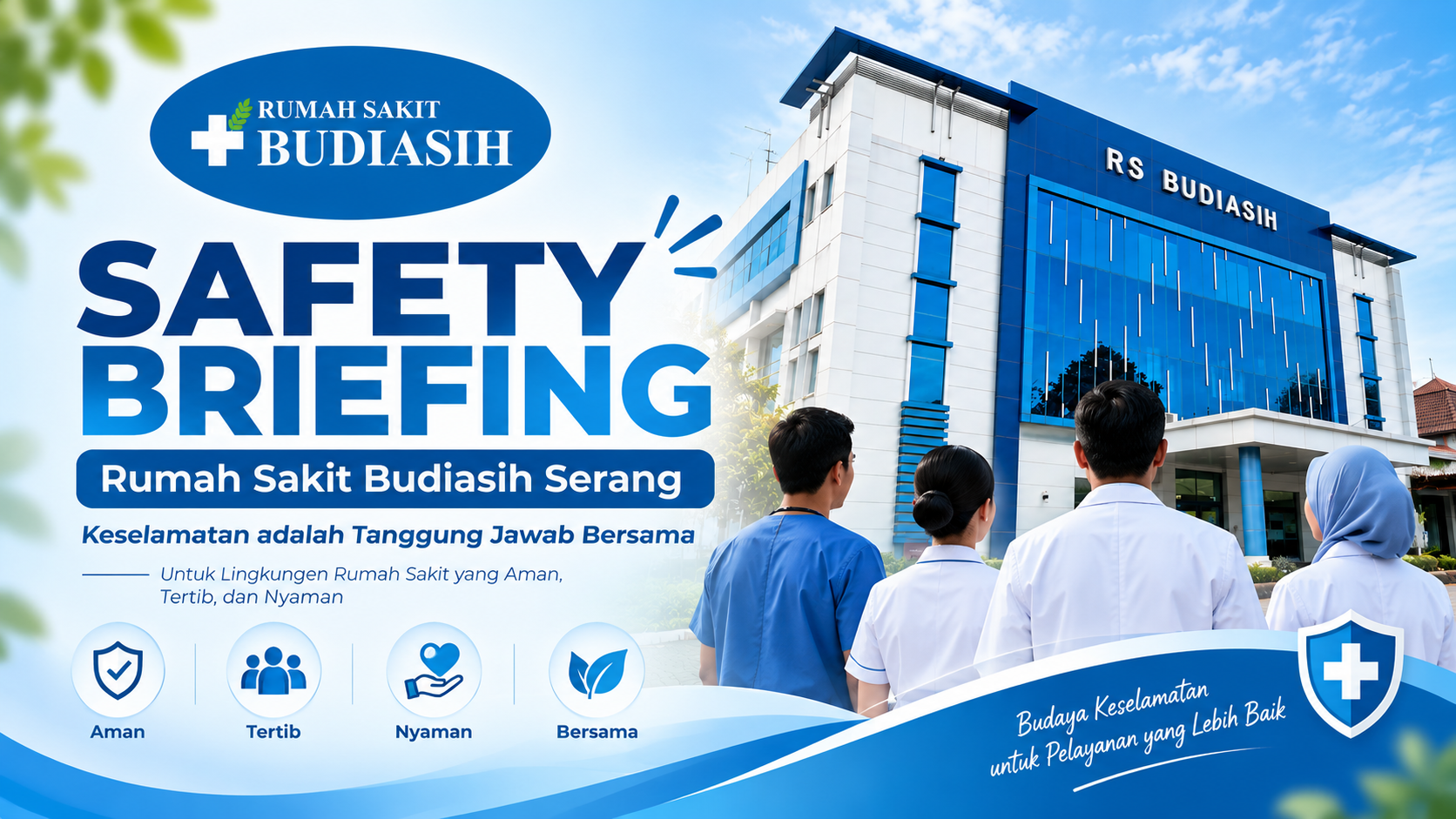 Safety Briefing Rumah Sakit Budiasih Serang